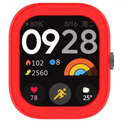Pouzdro Splendid case červené pro Xiaomi Redmi Watch 4 | Levné Kryty | Levné Kryty | Levné Kryty