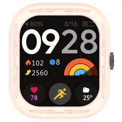 Pouzdro Splendid case růžové pro Xiaomi Redmi Watch 4 | Levné Kryty | Levné Kryty | Levné Kryty