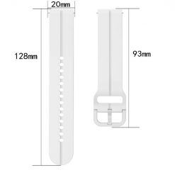 Řemínek Loop Wristband bílý pro Samsung Galaxy Watch 6 (40mm / 44mm) a Watch 6 Classic (43mm / 47mm) | Levné Kryty | Levné Kryty | Levné Kryty