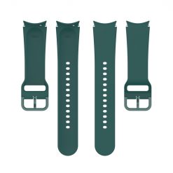 Řemínek Smooth Wristband tmavozelený pro Samsung Galaxy Watch 5 (40mm / 44mm) a Watch 5 Pro 45mm | Levné Kryty | Levné Kryty | Levné Kryty