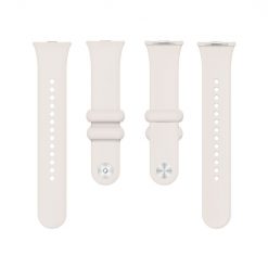 Řemínek Solid Wristband béžový pro Xiaomi Smart Band 8 Pro / Smart Band 9 Pro | Levné Kryty | Levné Kryty | Levné Kryty