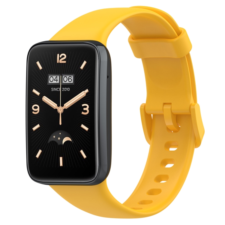 Řemínek Solid Wristband žlutý pro Xiaomi Smart Band 7 Pro