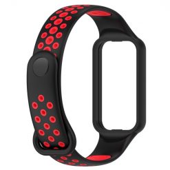 Řemínek Sport Wristband černo-červený pro Xiaomi Smart Band 8 Active | Levné Kryty | Levné Kryty | Levné Kryty