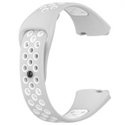 Řemínek Sport Wristband šedo-bílý pro Xiaomi Redmi Watch 3 Active | Levné Kryty | Levné Kryty | Levné Kryty