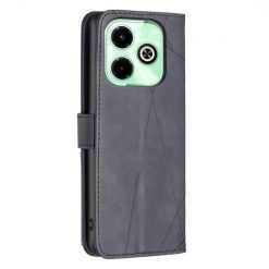 Alternative view of Knížkové pouzdro Rhombus černé – Infinix Hot 40i