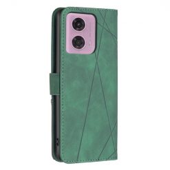 Alternative view of Knížkové pouzdro Rhombus zelené – Motorola Moto G04 / G24 / E14