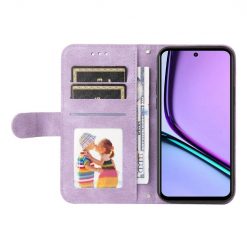 Knížkové pouzdro Skin Feel case fialové – Realme C67 4G | Levné Kryty | Levné Kryty | Levné Kryty