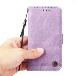 Knížkové pouzdro Skin Feel case fialové – Realme C67 4G | Levné Kryty | Levné Kryty | Levné Kryty