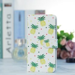 Knížkové pouzdro Trendy Cross case Ananas – Samsung Galaxy A55 5G | Levné Kryty | Levné Kryty | Levné Kryty