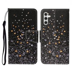 Knížkové pouzdro Trendy Cross case Hvězdy – Samsung Galaxy A55 5G | Levné Kryty | Levné Kryty | Levné Kryty