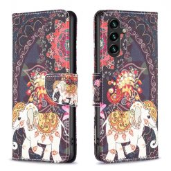 Knížkové pouzdro Trendy Cross case Slon – Samsung Galaxy A55 5G | Levné Kryty | Levné Kryty | Levné Kryty