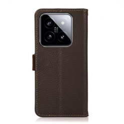 Alternative view of Kožené pouzdro Khazneh leather case hnědé – Xiaomi 14 Ultra