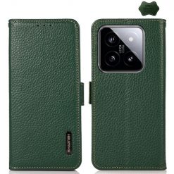 Kožené pouzdro Khazneh leather case zelené – Xiaomi 14 Ultra | Levné Kryty | Levné Kryty | Levné Kryty