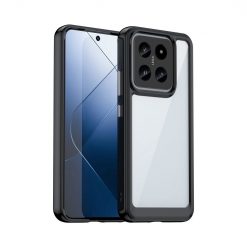 Ochranný kryt Colorful Acrylic case černý – Xiaomi 14
