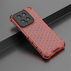 Alternative view of Odolný kryt Honeycomb Armor červený – Xiaomi 14