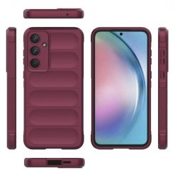 Odolný kryt Magic Shield bordový – Samsung Galaxy A55 5G | Levné Kryty | Levné Kryty | Levné Kryty