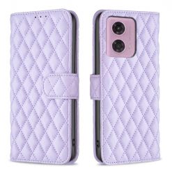 Peněženkové pouzdro Diamond Skin case fialové – Motorola Moto G04 / G24 | Levné Kryty | Levné Kryty | Levné Kryty