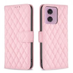 Peněženkové pouzdro Diamond Skin case růžové – Motorola Moto G04 / G24 | Levné Kryty | Levné Kryty | Levné Kryty
