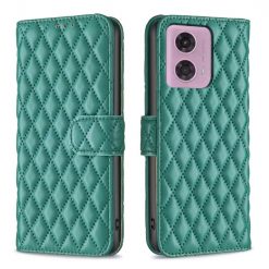 Peněženkové pouzdro Diamond Skin case zelené – Motorola Moto G04 / G24 | Levné Kryty | Levné Kryty | Levné Kryty