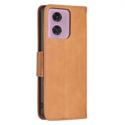 Peněženkové pouzdro Retro Lambskin žluté – Motorola Moto G04 / G24 | Levné Kryty | Levné Kryty | Levné Kryty