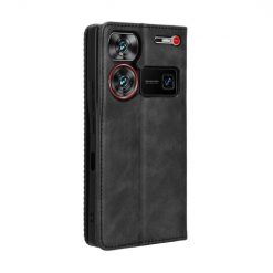 Peněženkové pouzdro Retro Leather černé – Nubia Z60 Ultra | Levné Kryty | Levné Kryty | Levné Kryty