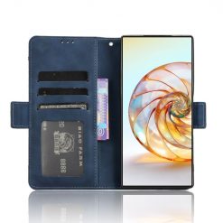 Peněženkové pouzdro Slots case modré – Nubia Z60 Ultra | Levné Kryty | Levné Kryty | Levné Kryty
