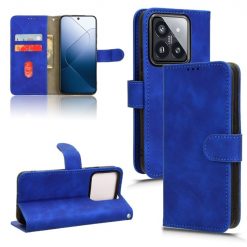 Peněženkové pouzdro Solid modré – Xiaomi 14 | Levné Kryty | Levné Kryty | Levné Kryty