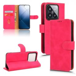 Peněženkové pouzdro Solid růžové – Xiaomi 14 | Levné Kryty | Levné Kryty | Levné Kryty