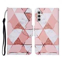 Knížkové pouzdro Trendy Cross case Mramor – Samsung Galaxy A35 5G | Levné Kryty | Levné Kryty | Levné Kryty