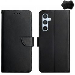 Kožené pouzdro Business leather case černé – Samsung Galaxy A55 5G | Levné Kryty | Levné Kryty | Levné Kryty