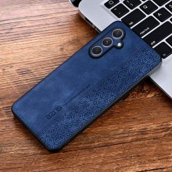 Alternative view of Kryt AZNS Embossed Skin case modrý – Samsung Galaxy A55 5G
