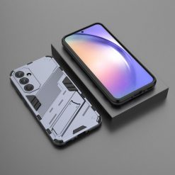 Odolný Kryt Punk armor case šedý – Samsung Galaxy A35 5G | Levné Kryty | Levné Kryty | Levné Kryty