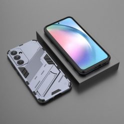 Odolný Kryt Punk armor case šedý – Samsung Galaxy A55 5G | Levné Kryty | Levné Kryty | Levné Kryty