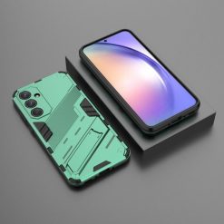 Odolný Kryt Punk armor case zelený – Samsung Galaxy A35 5G | Levné Kryty | Levné Kryty | Levné Kryty