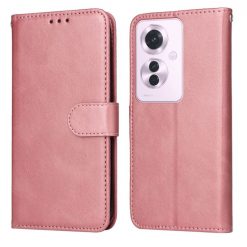 Alternative view of Peněženkové pouzdro Classic Leather case růžové – Oppo Reno 11 F 5G