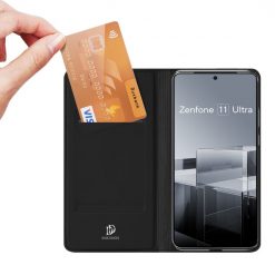 Peněženkové pouzdro Dux Ducis Skin Pro černé – Asus Zenfone 11 Ultra | Levné Kryty | Levné Kryty | Levné Kryty