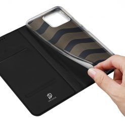 Peněženkové pouzdro Dux Ducis Skin Pro černé – Asus Zenfone 11 Ultra | Levné Kryty | Levné Kryty | Levné Kryty