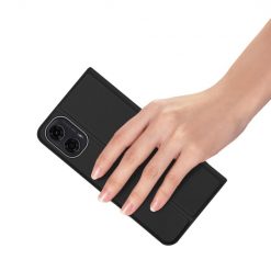 Peněženkové pouzdro Dux Ducis Skin Pro černé – Motorola Moto G04 / G24 | Levné Kryty | Levné Kryty | Levné Kryty