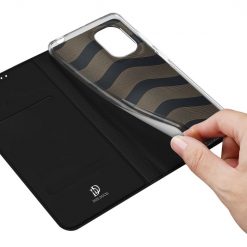 Peněženkové pouzdro Dux Ducis Skin Pro černé – Motorola Moto G04 / G24 | Levné Kryty | Levné Kryty | Levné Kryty