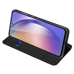 Peněženkové pouzdro Dux Ducis Skin Pro černé – Samsung Galaxy A55 5G | Levné Kryty | Levné Kryty | Levné Kryty