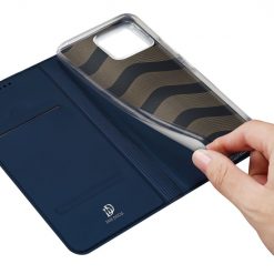 Peněženkové pouzdro Dux Ducis Skin Pro modré – Asus Zenfone 11 Ultra | Levné Kryty | Levné Kryty | Levné Kryty