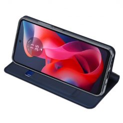 Peněženkové pouzdro Dux Ducis Skin Pro modré – Motorola Moto G04 / G24 | Levné Kryty | Levné Kryty | Levné Kryty