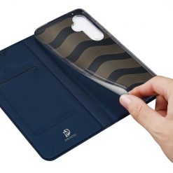 Peněženkové pouzdro Dux Ducis Skin Pro modré – Samsung Galaxy A55 5G | Levné Kryty | Levné Kryty | Levné Kryty