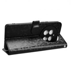 Peněženkové pouzdro Honeycomb Dot Texture Case černé – Realme 12 Pro 5G / 12 Pro+ | Levné Kryty | Levné Kryty | Levné Kryty