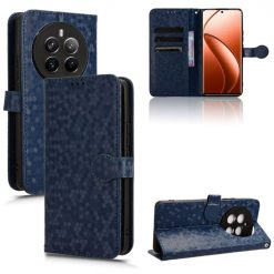 Peněženkové pouzdro Honeycomb Dot Texture Case modré – Realme 12 Pro 5G / 12 Pro+ | Levné Kryty | Levné Kryty | Levné Kryty