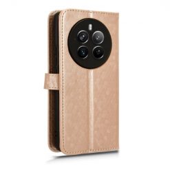 Peněženkové pouzdro Honeycomb Dot Texture Case zlaté – Realme 12 Pro 5G / 12 Pro+ | Levné Kryty | Levné Kryty | Levné Kryty