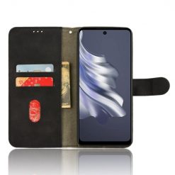 Peněženkové pouzdro Solid černé – Tecno Spark 20 Pro | Levné Kryty | Levné Kryty | Levné Kryty