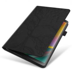 Knížkové pouzdro Embossing Pattern Strom černé – Xiaomi Pad 6S Pro | Levné Kryty | Levné Kryty | Levné Kryty