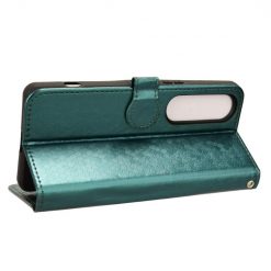 Peněženkové pouzdro Honeycomb Dot Texture Case zelené – Sony Xperia 1 VI | Levné Kryty | Levné Kryty | Levné Kryty