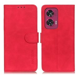 Peněženkové pouzdro Khazneh červené – Motorola Edge 50 Fusion | Levné Kryty | Levné Kryty | Levné Kryty
